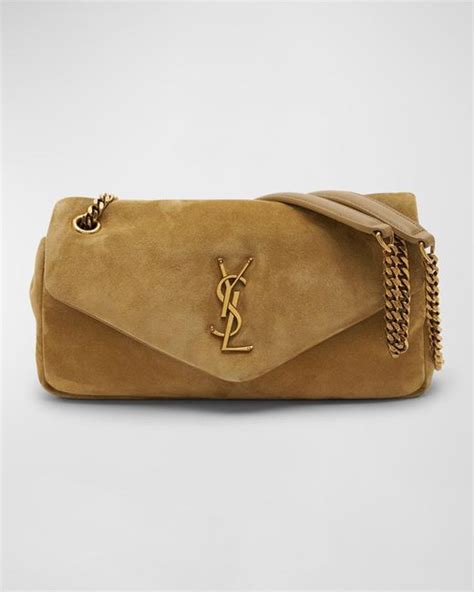 ysl purple suede bag|YSL calypso bag.